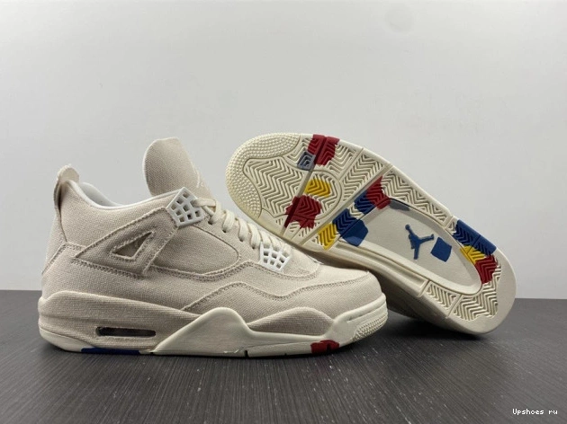 Jordan Blank Retro 4 (W) Canvas DQ4909-100 0219